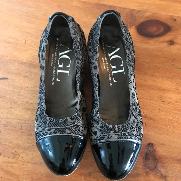 AGL Attilio Giusti Leombruni suede wedge pumps - Picture 2 of 9